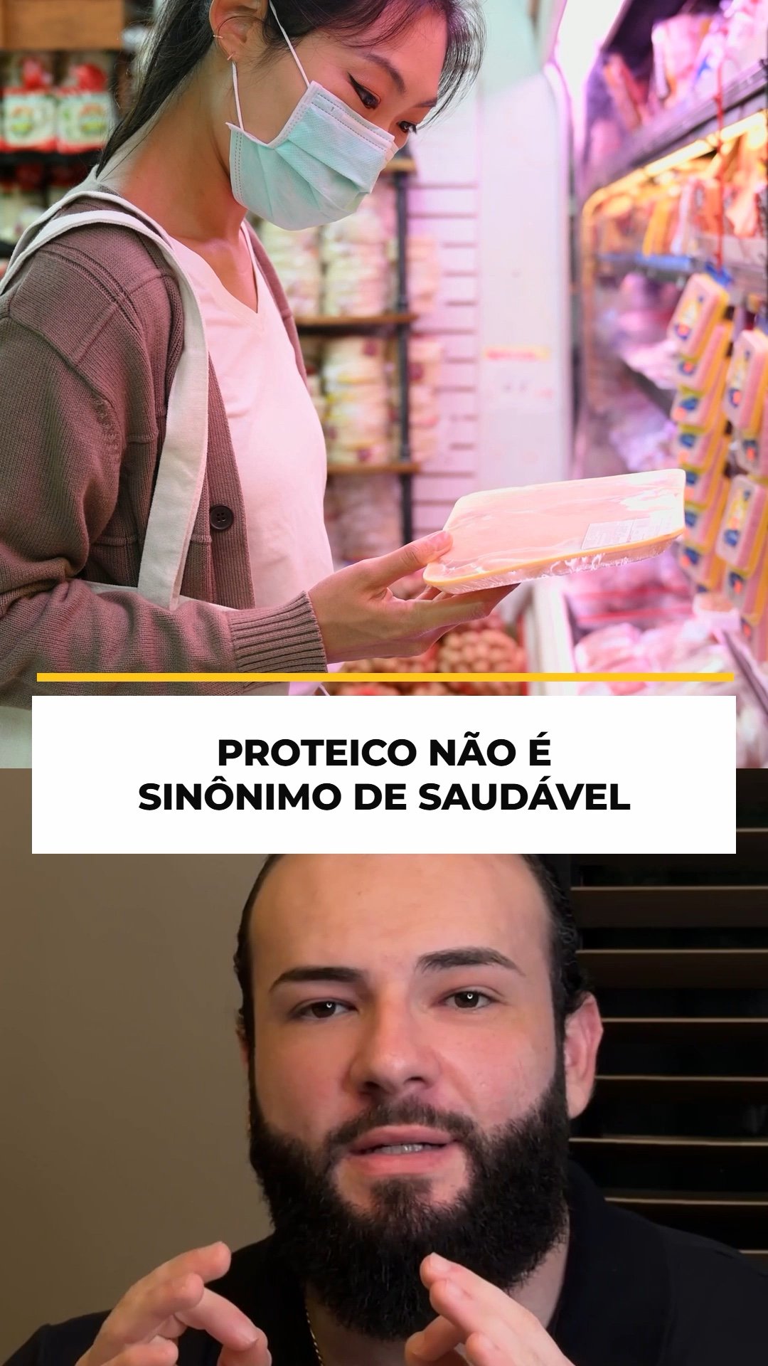 Capa original da publicação do Dr. Fábio sobre alimentação